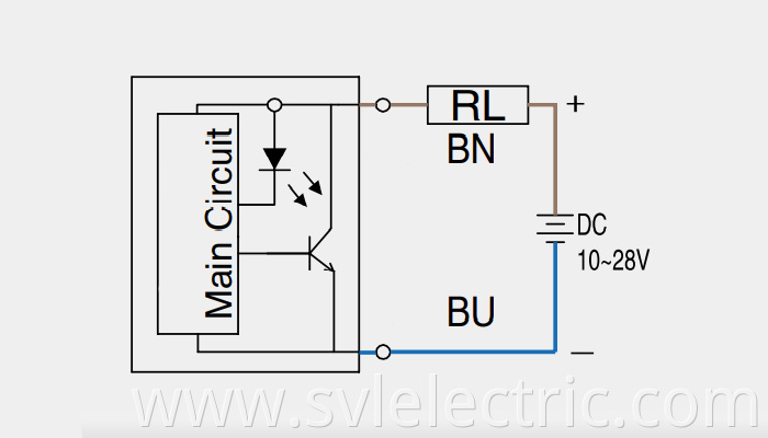 C groove cylinder magnetic sensor